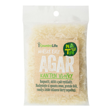 Mořské řasy agar-agar vločky 30g